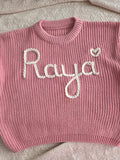 Sweater Roze met naam